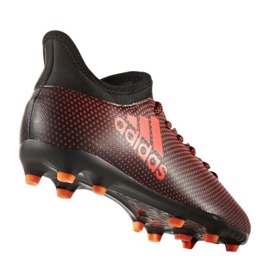 Scarpe da calcio Adidas X 17.3 Fg Jr S82368 multicolore rosso 1
