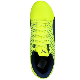 Scarpe da calcio Puma Adreno Iii Fg Safety Junior 104049 10 d'oro verde 1