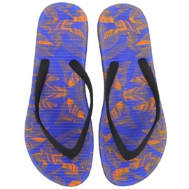 Nike Solarsoft Thong Ii Print M 511365-064 diapositive nero viola 1