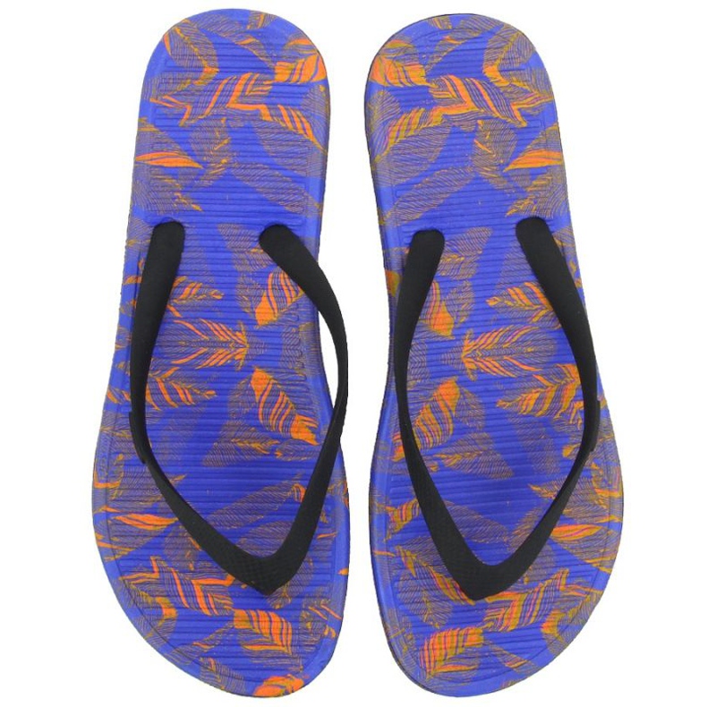 Nike Solarsoft Thong Ii Print M 511365-064 diapositive nero viola 1