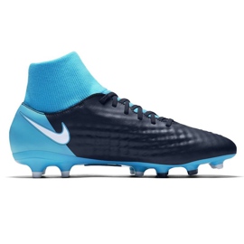 Nike Magista Onda Ii Df Fg M 917787-414 scarpe da calcio multicolore blu 1