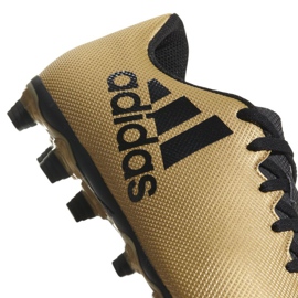 Scarpe da calcio Adidas X 17.4 FxG M CP9195 d'oro 1