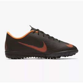 Scarpe da calcio Nike Mercurial VaporX 12 Academy Gs Tf Jr AH7342-081 nero nero 1