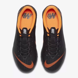 Scarpe da calcio Nike Mercurial VaporX 12 Academy Gs Tf Jr AH7342-081 nero nero 2