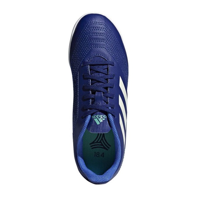Scarpe indoor adidas Predator Tango 18.4 In Jr CP9104 blu blu 1
