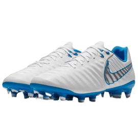 Scarpe da calcio Nike Tiempo Legend 7 Academy Fg M AH7242-107 bianco bianco 2