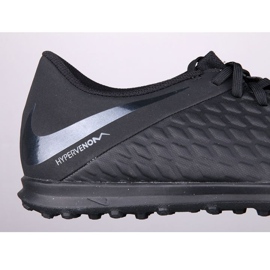 Scarpa da calcio Nike Hypervenom Phantomx 3 Club Tf AJ3811-001 nero nero 2