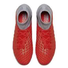 Nike Hypervenom Phantom 3 Elite Dynamic Fit Fg M AJ3803-600 scarpe da calcio nero rosso 1