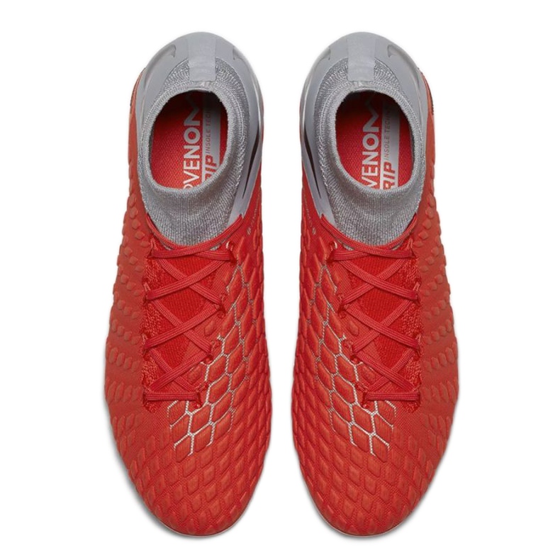 Nike Hypervenom Phantom 3 Elite Dynamic Fit Fg M AJ3803-600 scarpe da calcio nero rosso 1