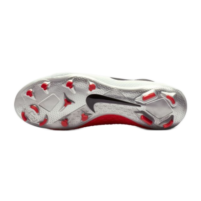 Scarpe da calcio Nike Phantom Vsn Pro Df Fg AO3266-060 bianca grigio 2