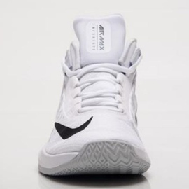 Scarpe da basket Nike Air Max Infuriate 2 Mid M AA7066-100 bianco bianco 2