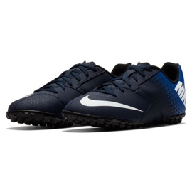 Nike BombaX Tf Jr 826488-414 scarpe da calcio nero nero 2