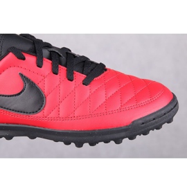 Nike Majestry Tf Jr AQ7896-600 scarpe da calcio rosso rosso 1