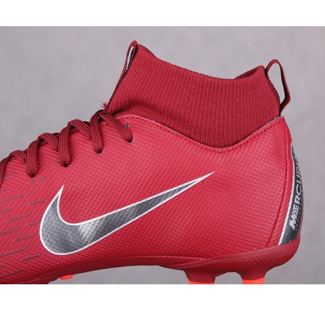 Nike Mercurial Superfly 6 Academy Gs Mg Jr AH7337-606 scarpe da calcio rosso rosso 2