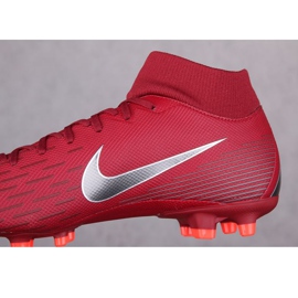 Nike Mercurial Superfly 6 Academy Mg M AH7362-606 scarpe da calcio rosso rosso 2