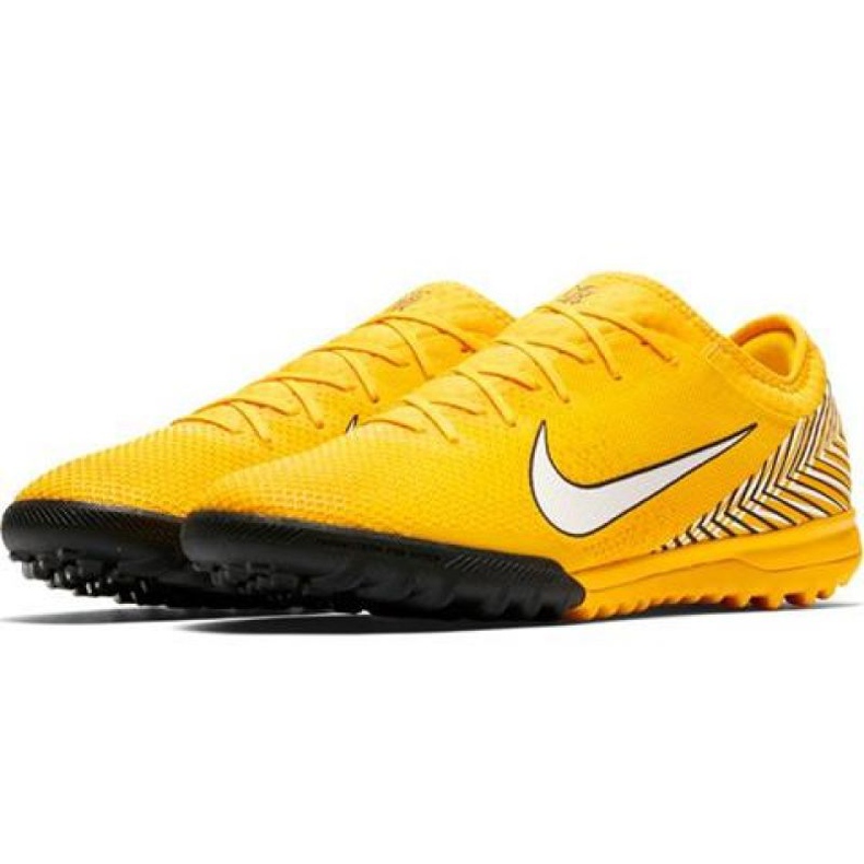 Nike Mercurial Vapor 12 Pro Neymar Tf AO4703-710 scarpe da calcio giallo giallo 2