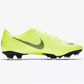 Nike Mercurial Vapor 12 Pro Fg M AH7382-701 scarpe da calcio giallo giallo 1