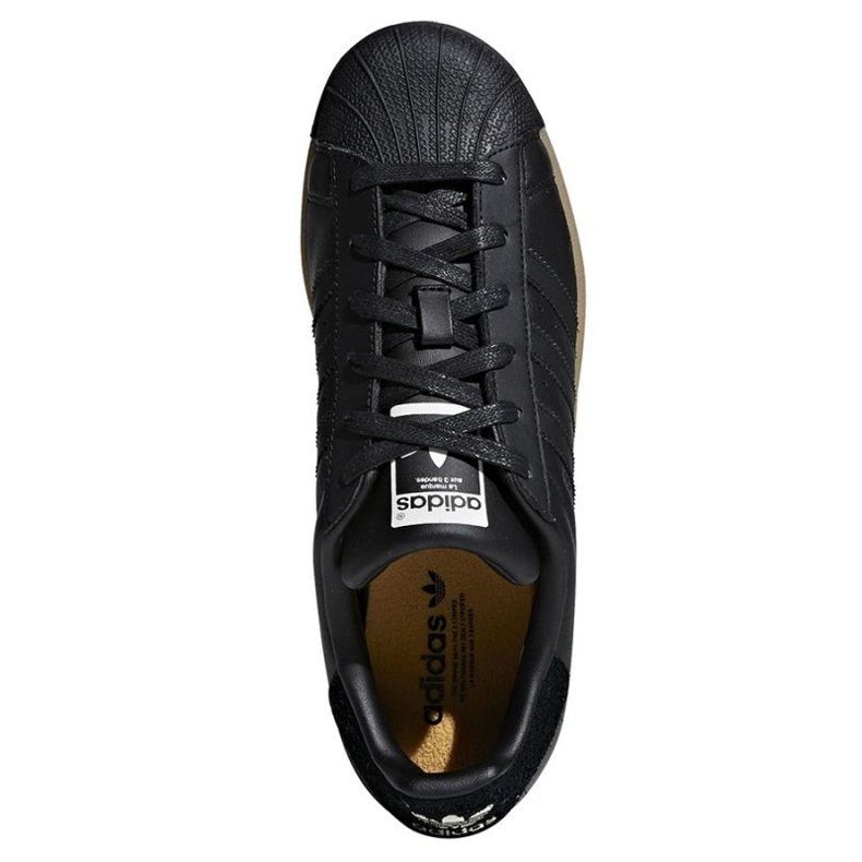Adidas Originals Superstar M B37148 scarpe nero 2
