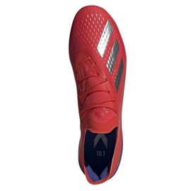 Scarpe da calcio Adidas X 18.1 Sg M BB9359 rosso rosso 2