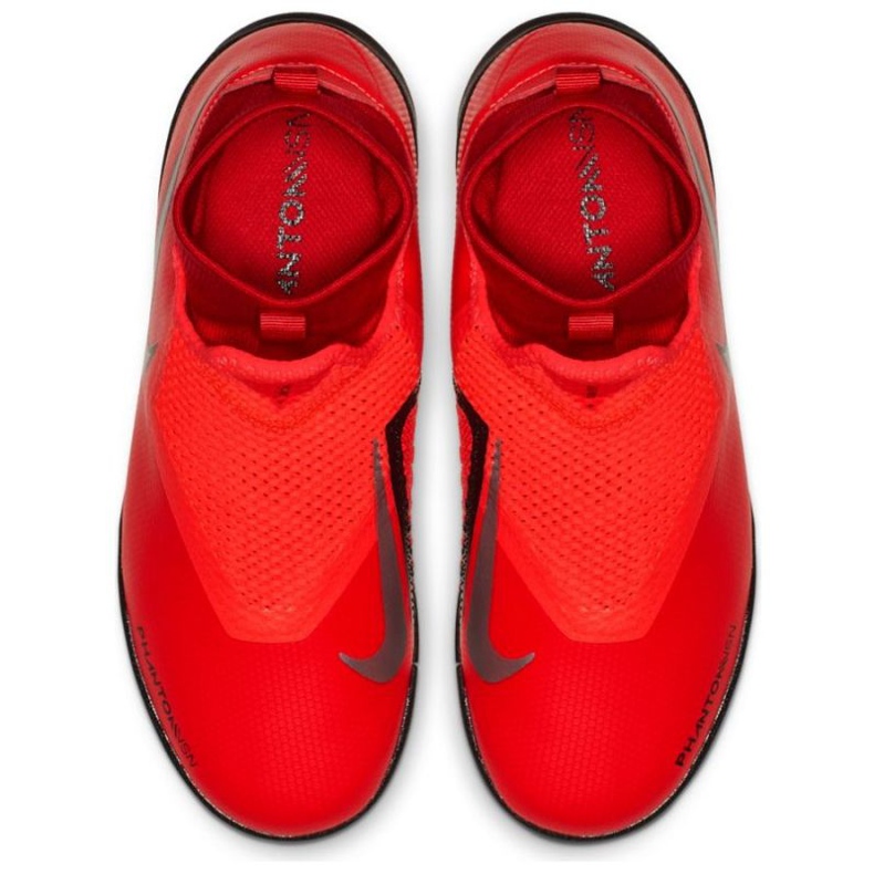 Nike Phantom Vsn Academy Df Tf Jr AO3292-600 scarpe da calcio rosso rosso 2