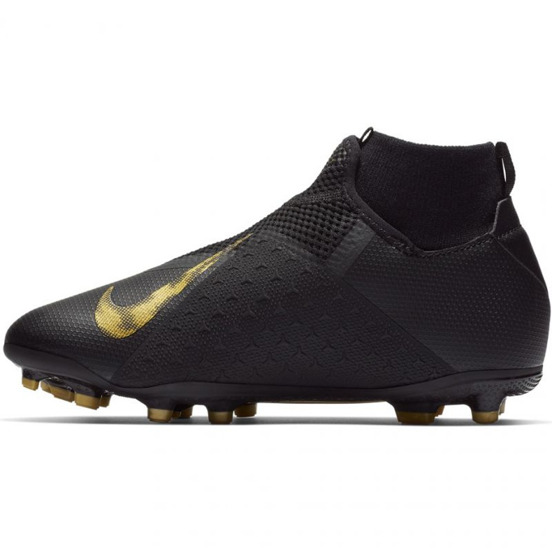 Nike Phantom Vsn Academy Df FG / MG Jr AO3287-077 scarpe da calcio nero nero 2