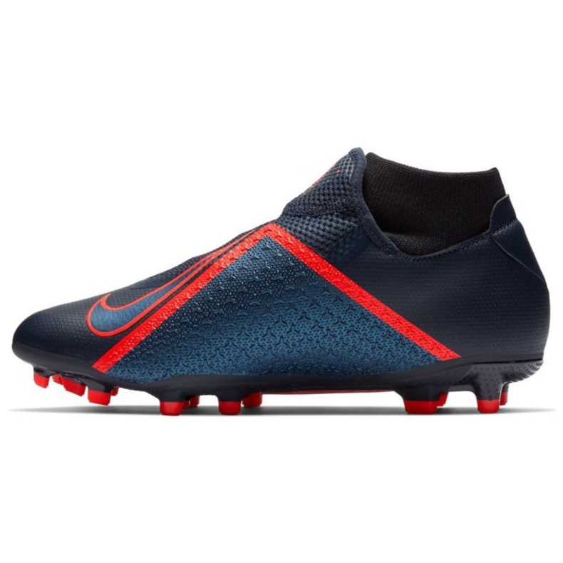 Nike Phantom Vsn Academy Df Fg M AO3258-440 scarpe da calcio blu blu navy 1