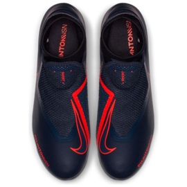Nike Phantom Vsn Academy Df Fg M AO3258-440 scarpe da calcio blu blu navy 2