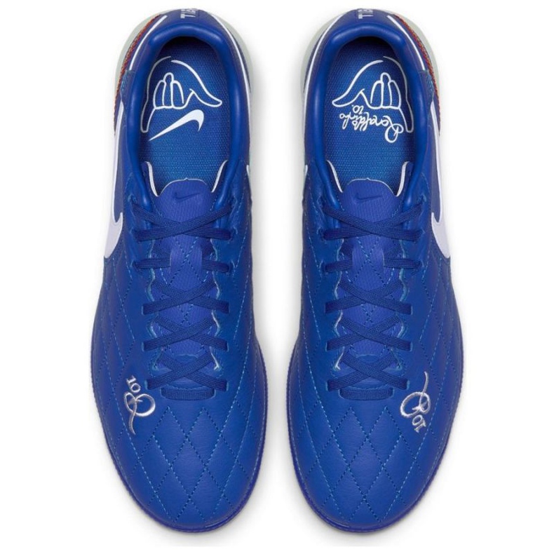 Nike Tiempo Lunar LegendX 7 Pro 10R Tf M AQ2212-410 scarpe da calcio blu blu 2