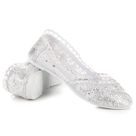 Seastar Ballerine in pizzo boho grigio 2