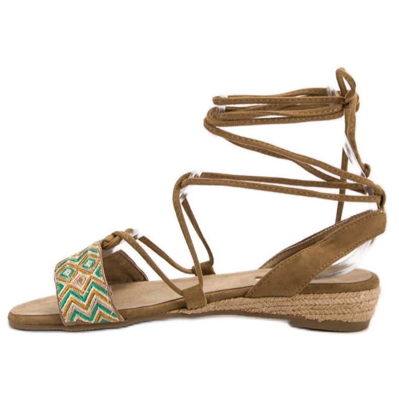 Corina Sandali allacciati marrone 1