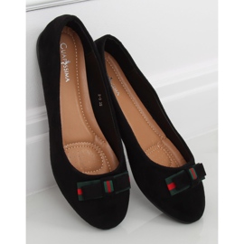 Ballerine nere da donna X-3 Negro nero 1
