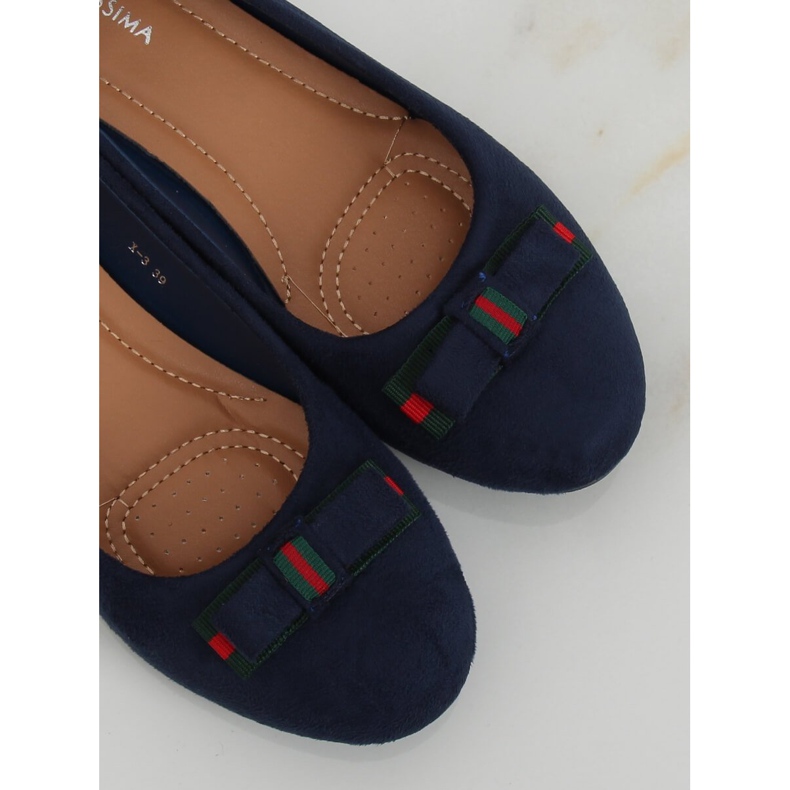 Ballerine donna blu navy X-3 Azul Marino 1