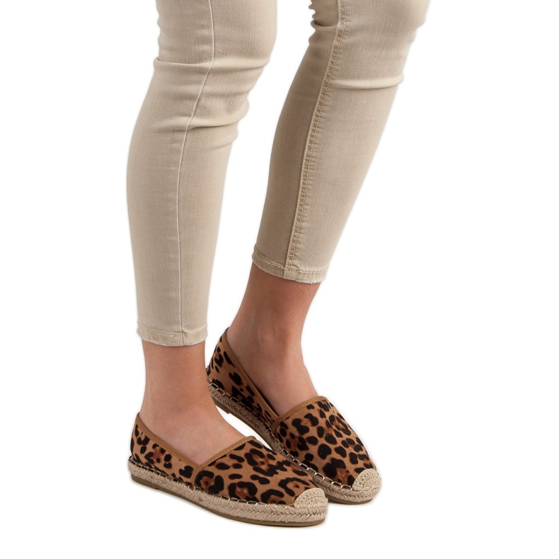 Espadrillas maculate marrone 2