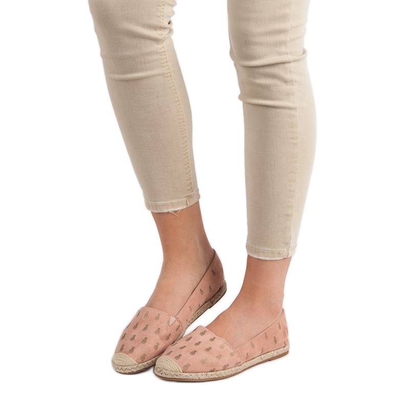 Lucky Shoes Espadrillas In Polvere All'Ananas rosa 1