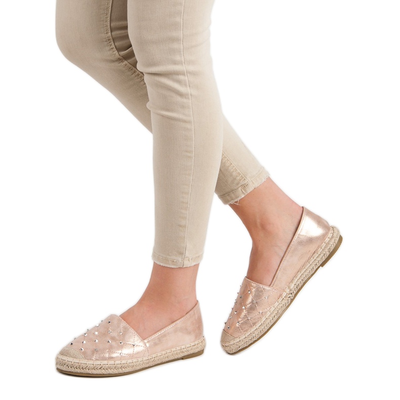 Lucky Shoes Espadrillas Con Jet rosa 2