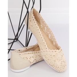 Ballerine traforate beige 4701 Beige 1