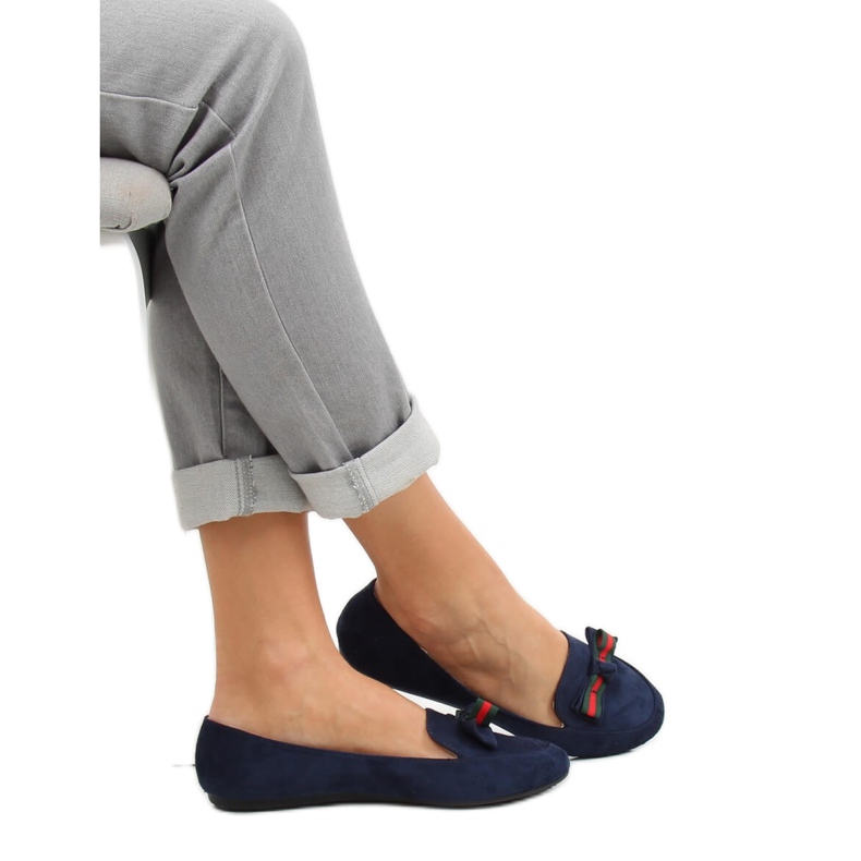 Mocassini donna blu navy JM6690Q Azul Marino 2
