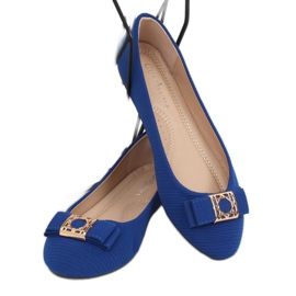 Ballerine cobalto da donna JM6675Q Azul Marino blu navy 2