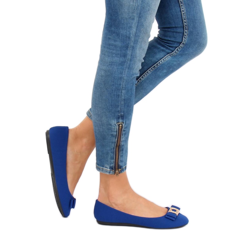 Ballerine cobalto da donna JM6675Q Azul Marino blu navy 1