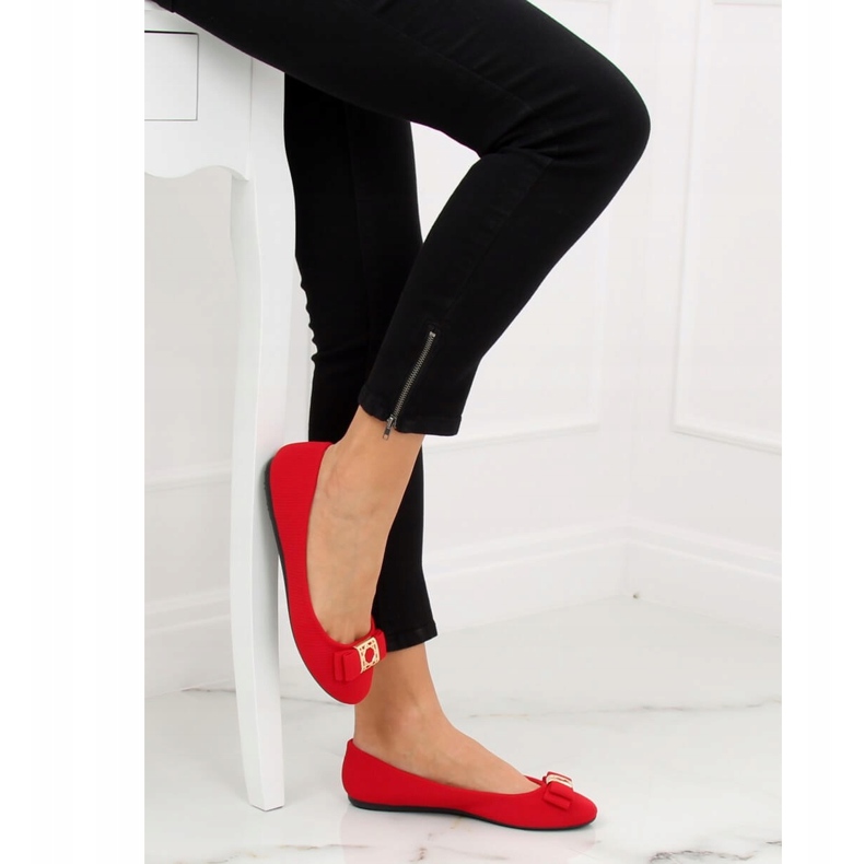 Ballerine rosse da donna JM6675Q Rojo rosso 1
