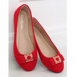 Ballerine rosse da donna JM6675Q Rojo rosso 2