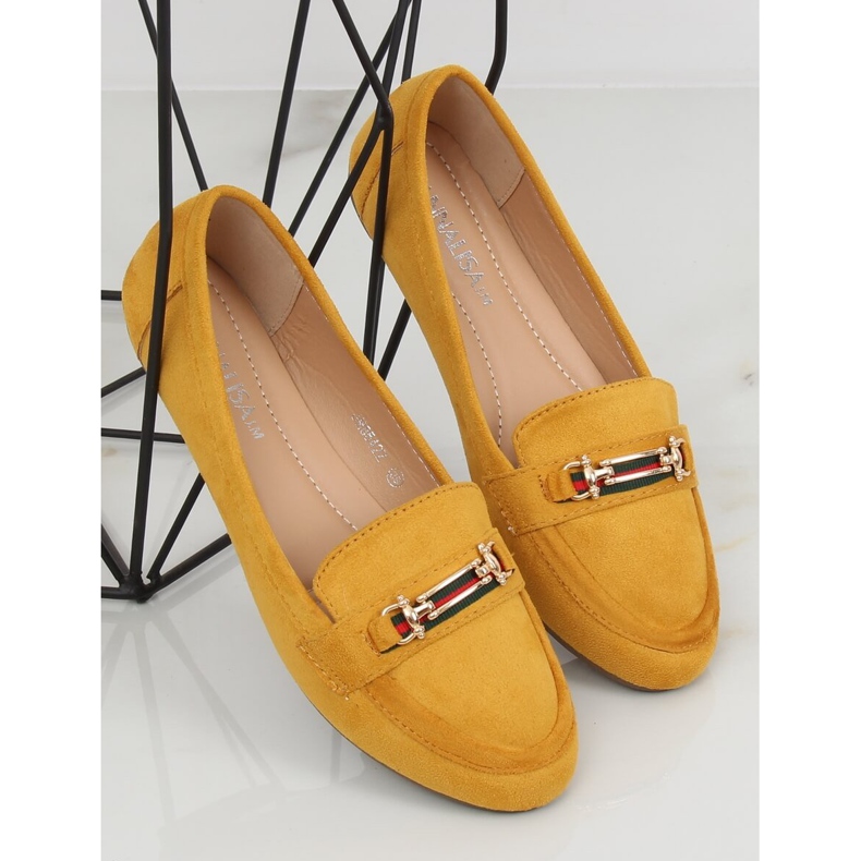 Mocassini gialli da donna JM8542Z Almarillo giallo 1
