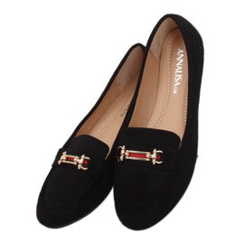 Mocassini da donna neri JM8542Z Negro nero 1