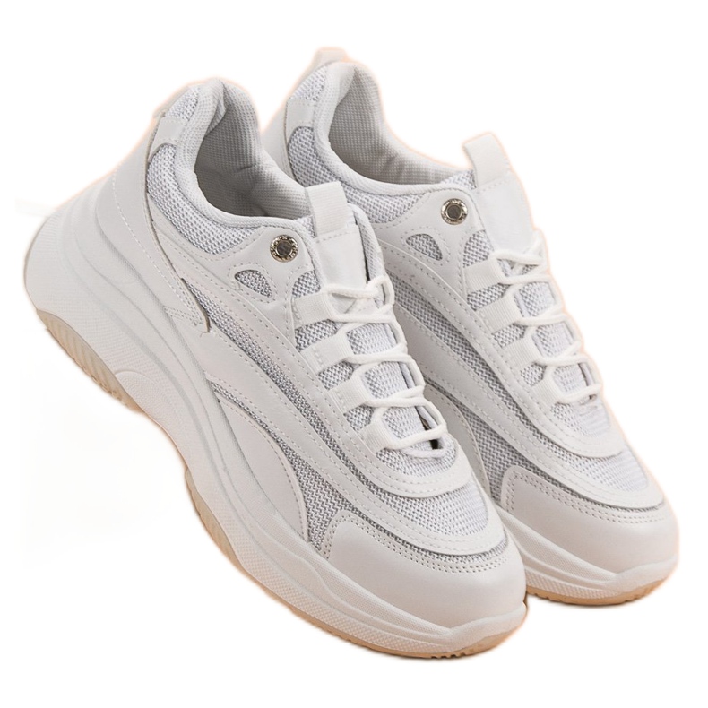 Scarpe da ginnastica bianche bianca 1