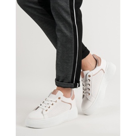 Scarpe Sportive Con Glitter bianca 2