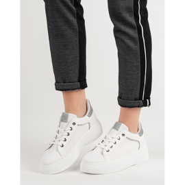 Scarpe Sportive Con Glitter bianco 1