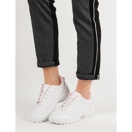 Scarpe sportive da donna bianca 2