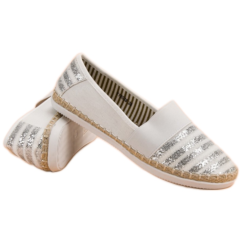 Kayla Espadrillas lucide bianco 1
