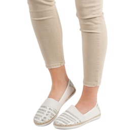 Kayla Espadrillas lucide bianca 2