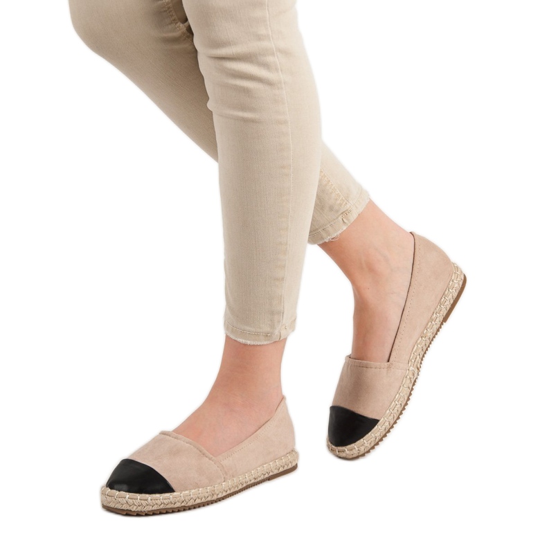 Super Me Espadrillas in camoscio marrone 1